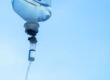 A close up of B12 IV therapy